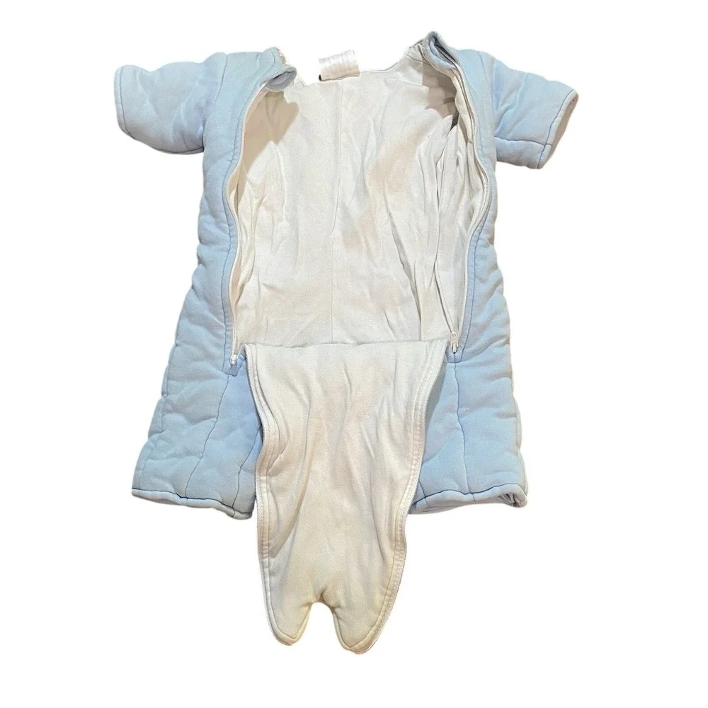 Baby Merlin's Magic Sleepsuit Blue Baby Sleep Suit Swaddle Transition 3-6 Months